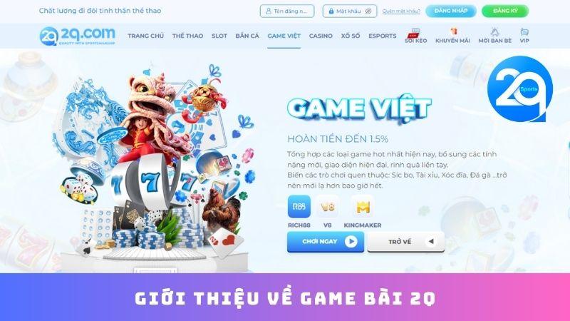 Game Bài 2Q - Trải Nghiệm Cờ Bạc Đỉnh Cao & Khuyến Mại 1 game-bai-2q-1