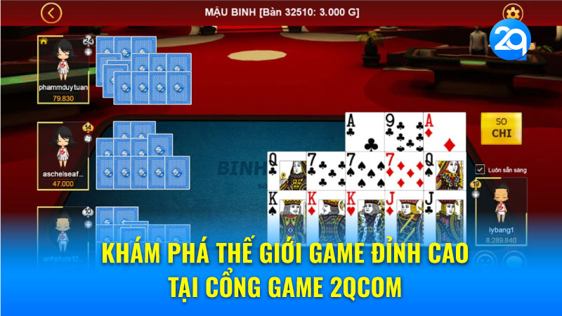 Cổng game 2Qcom - Hành trình chinh phục đỉnh cao giải trí 2 cong-game-2qcom-2