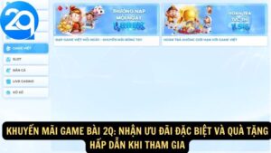 khuyến mãi game bài 2q