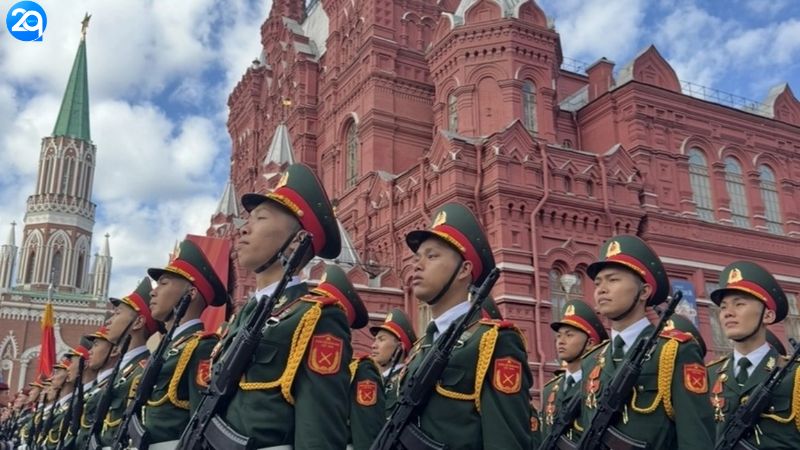 Lễ Duyệt Binh Tại Quảng Trường Đỏ - Đoàn Việt Nam Tổng Duyệt Long Trọng 1 le-duyet-binh-tai-quang-truong-do-1